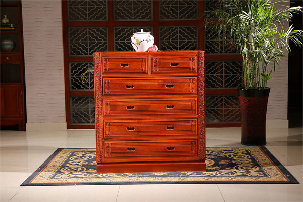 國色天香六斗柜